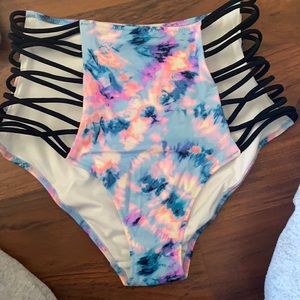 Pink Bathing swimsuit bottoms